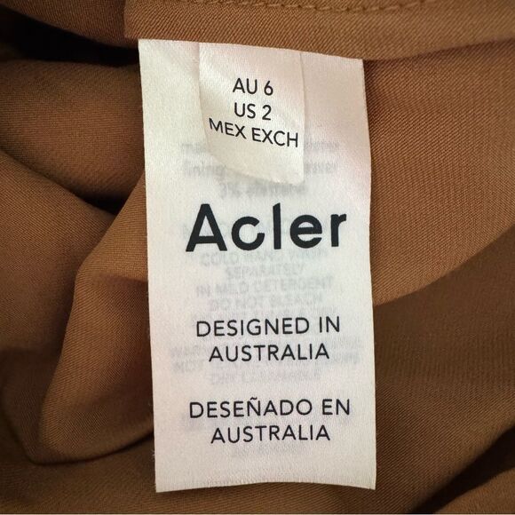 ACLER Aurora Dress in Amber Crescent Size 2 - Picture 14 of 15